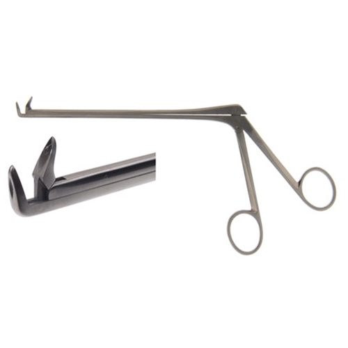 Jackson Ivd Rongeur, Fenestrated Jaws, 4.0 Mm X 8.0 Mm, 70 Degrees Up-Angled, 7" (17.8 Cm)